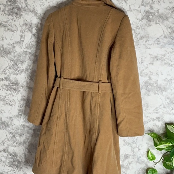 Anne Klein Camel Trench Coat - Picture 7 of 8